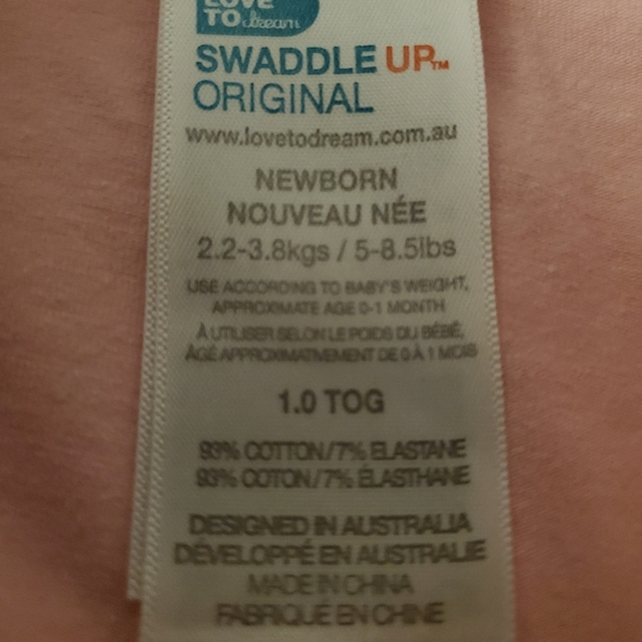 Two Newborn swaddles - Halo and Love to Dream - Picture 4 of 5